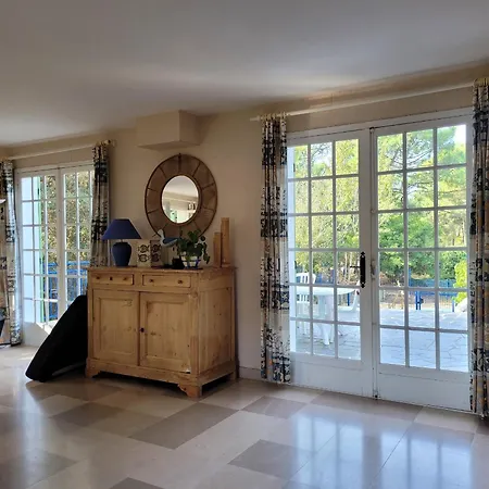 Villa Avec Grande Piscine, 6 Chambres, Tennis, Privee - La Palmyre - Fr-1-705-83