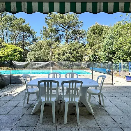 Avec Grande Piscine, 6 Chambres, Tennis, Privee - La Palmyre - Fr-1-705-83